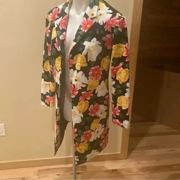 T Tahari Floral Blazer Jacket NWT - Picture 6 of 9